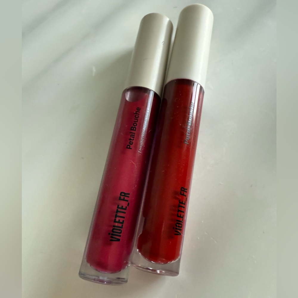VIOLETTE_FR Petal Bouche matte lipstick 2 pack - Amour Fou & Cœur Infidel